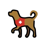 Service Dog SVG Icon